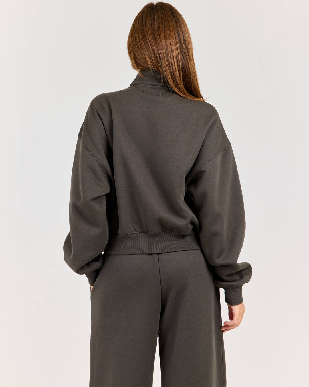 Cloudweave Relaxed Zip Through - Dark Olive