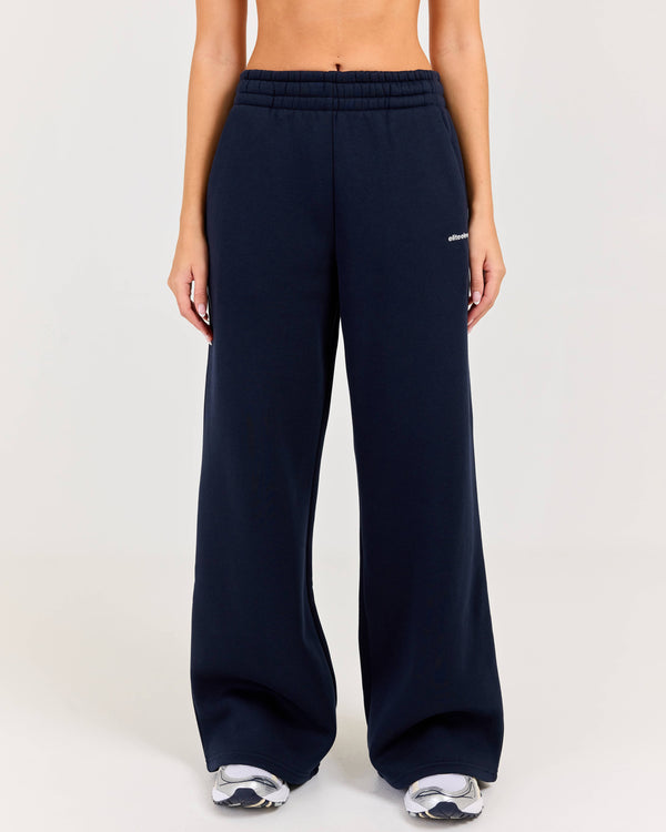 Cloudweave Wide Leg Pants - Navy