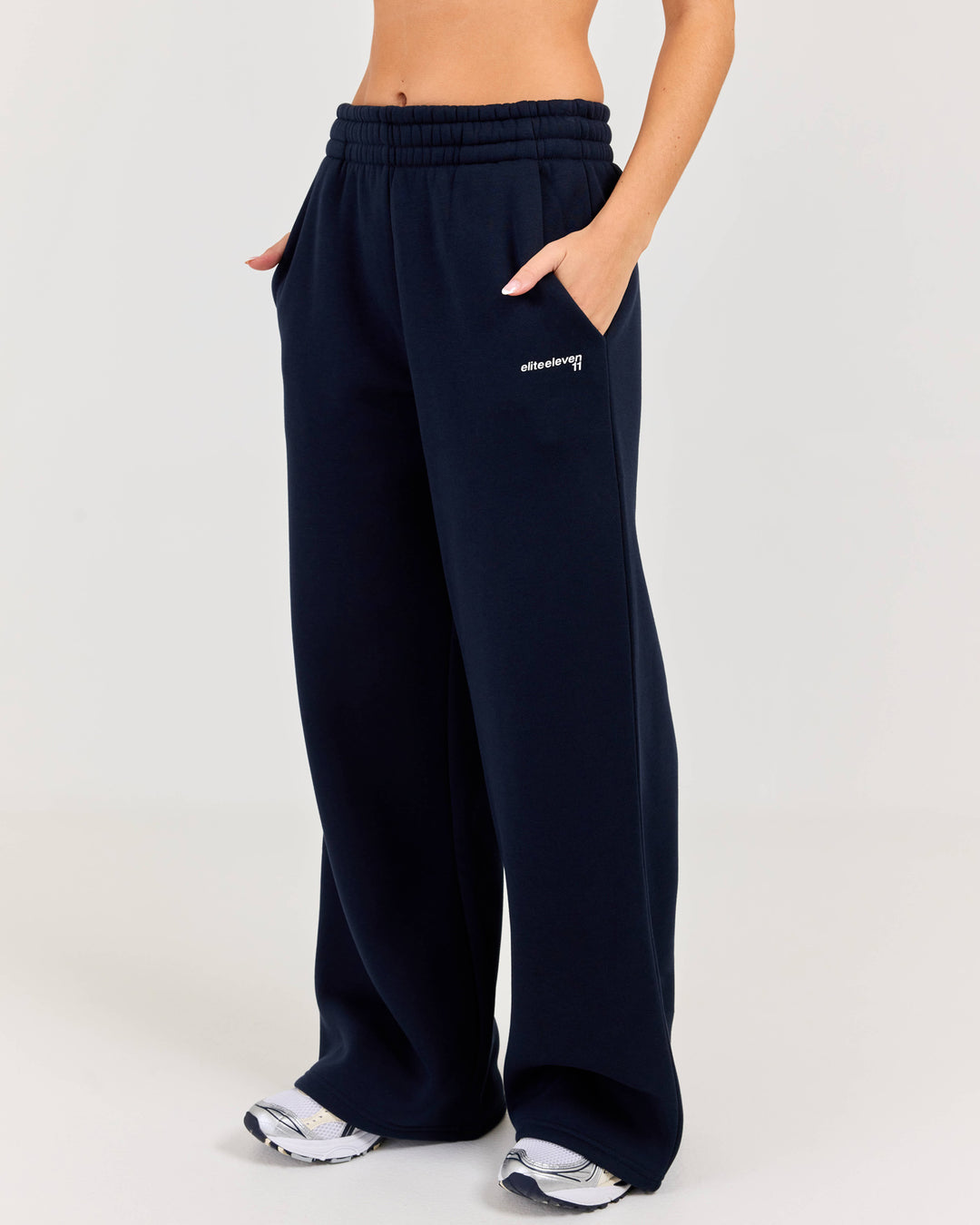 Cloudweave Wide Leg Pants - Navy