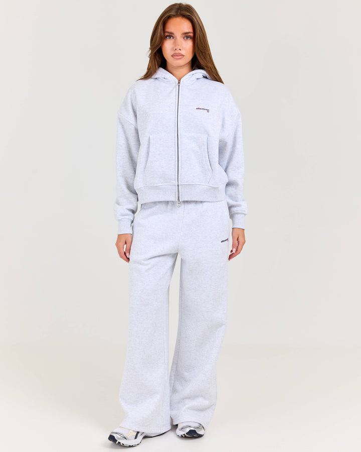 Cloudweave Wide Leg Pants - Grey Marle