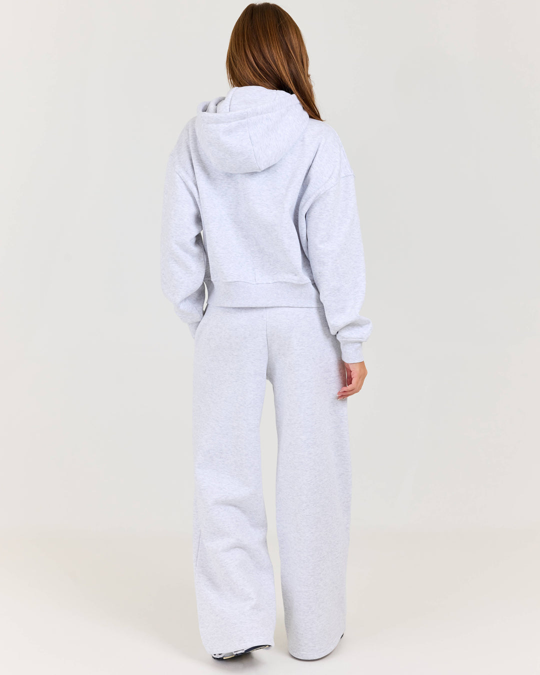Cloudweave Wide Leg Pants - Grey Marle