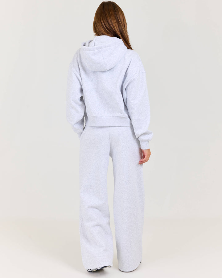 Cloudweave Wide Leg Pants - Grey Marle