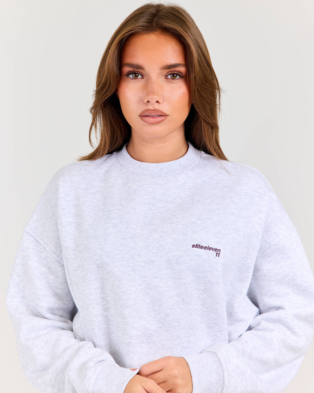 Cloudweave Relaxed Crewneck - Grey Marle