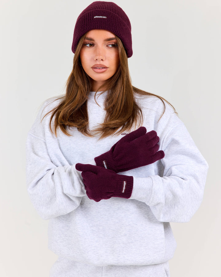EE Gloves - Plum