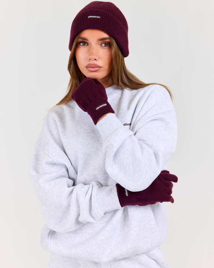 EE Gloves - Plum