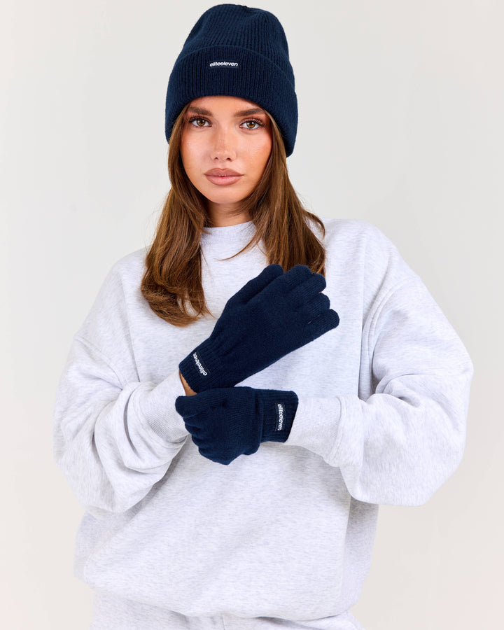EE Gloves - Navy