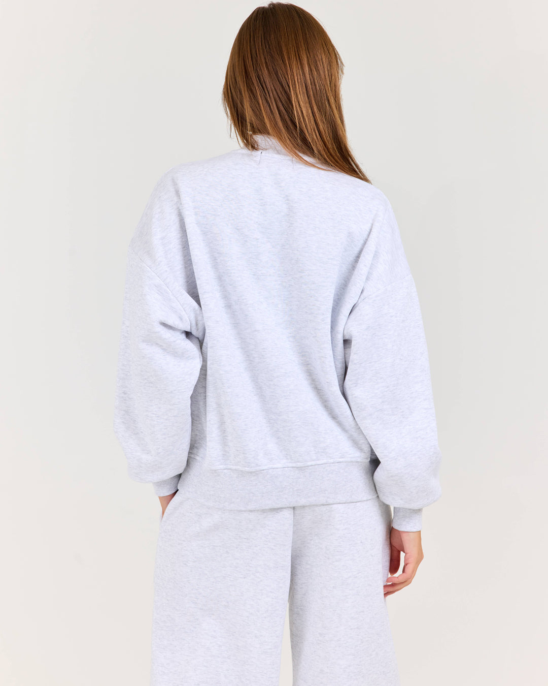 Cloudweave Relaxed V Neck - Grey Marle