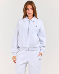 Cloudweave Bomber - Grey Marle