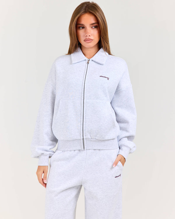 Cloudweave Bomber - Grey Marle