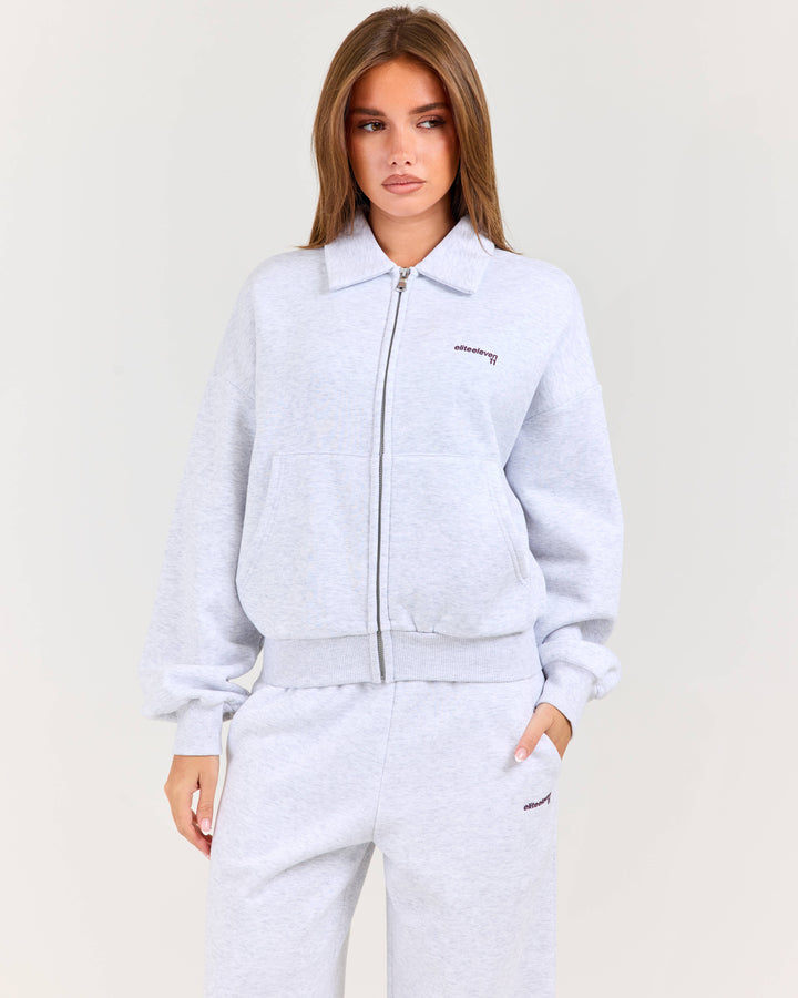 Cloudweave Bomber - Grey Marle