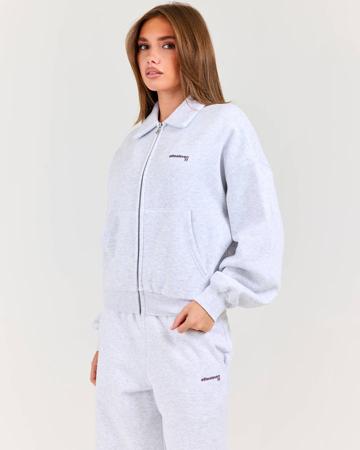Cloudweave Bomber - Grey Marle