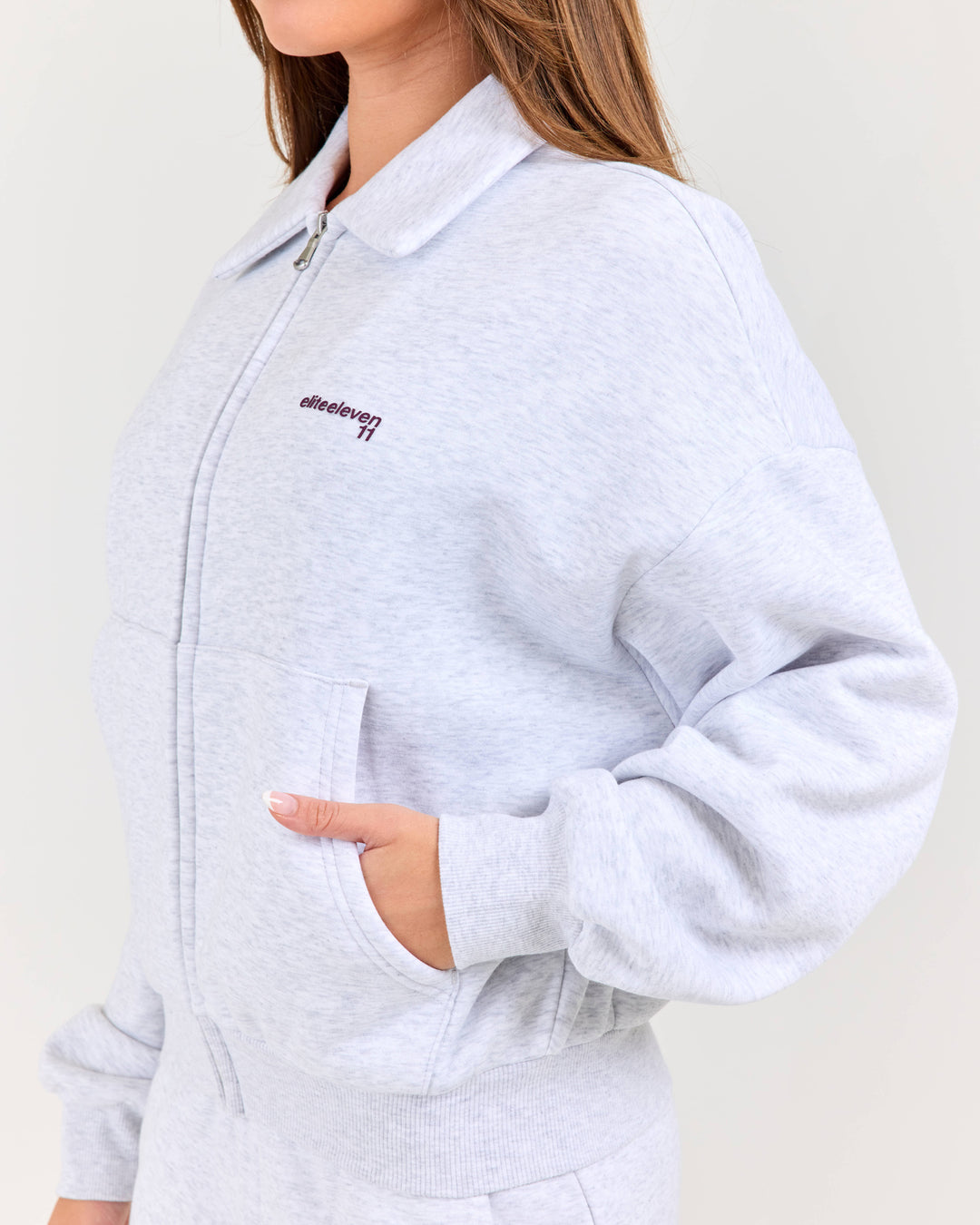 Cloudweave Bomber - Grey Marle