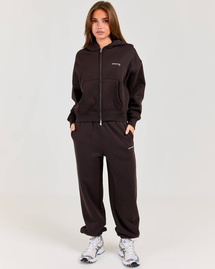 Cloudweave Relaxed Jogger - Coffee Bean