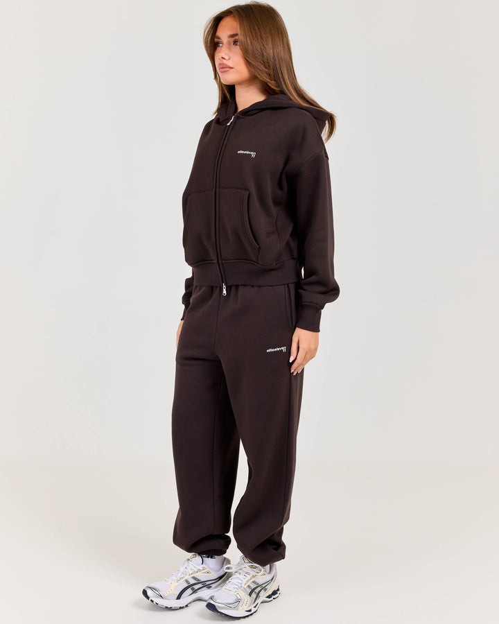 Cloudweave Relaxed Jogger - Coffee Bean