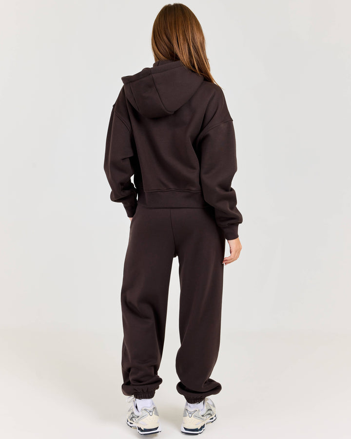 Cloudweave Relaxed Jogger - Coffee Bean