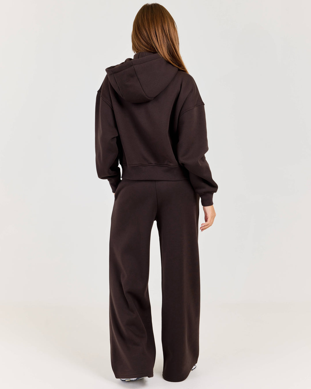 Cloudweave Wide Leg Pants - Coffee Bean