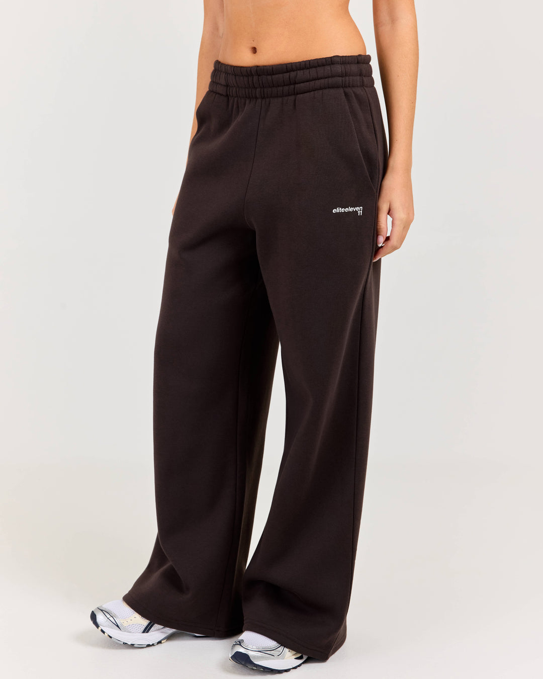 Cloudweave Wide Leg Pants - Coffee Bean