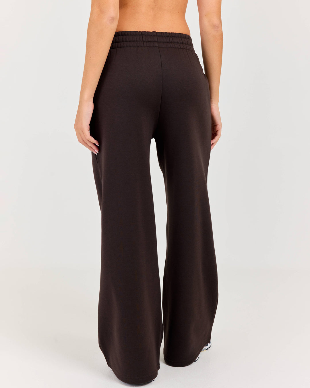 Cloudweave Wide Leg Pants - Coffee Bean