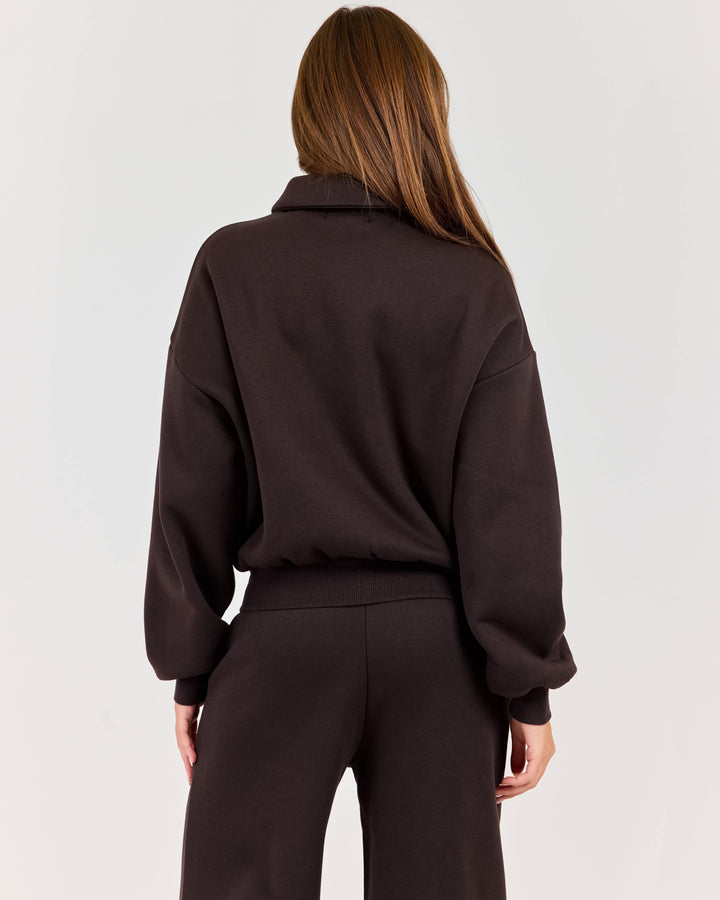 Cloudweave Bomber - Coffee Bean
