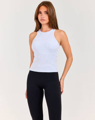 Built in Ribbed Tank - Grey
