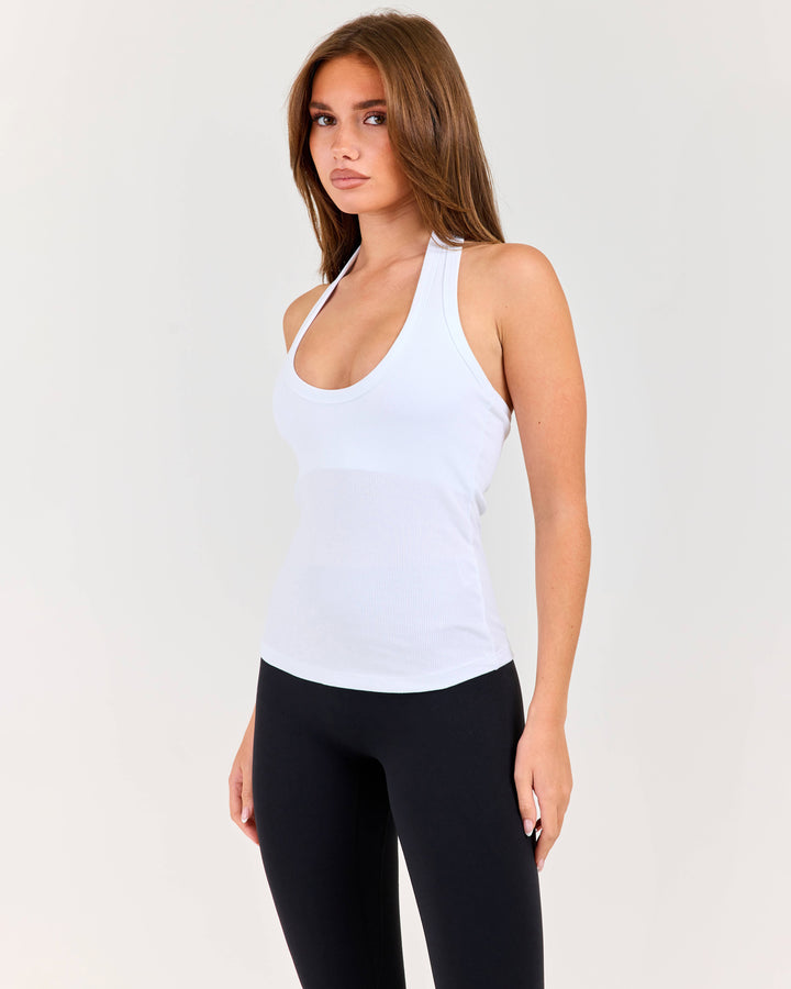 Built in Halter Tank - White