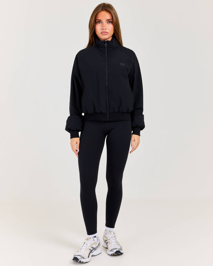 Atmos Funnel Neck Jacket - Black
