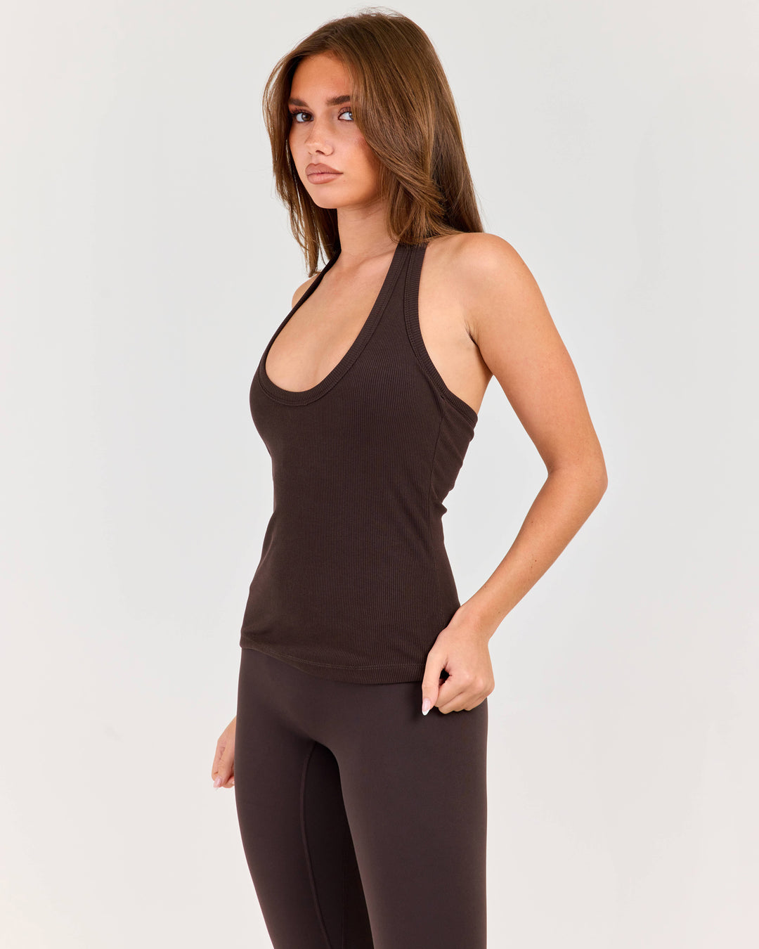 Built in Halter Tank - Coffee Bean