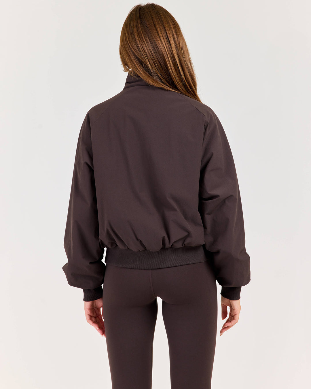 Atmos Funnel Neck Jacket - Coffee Bean