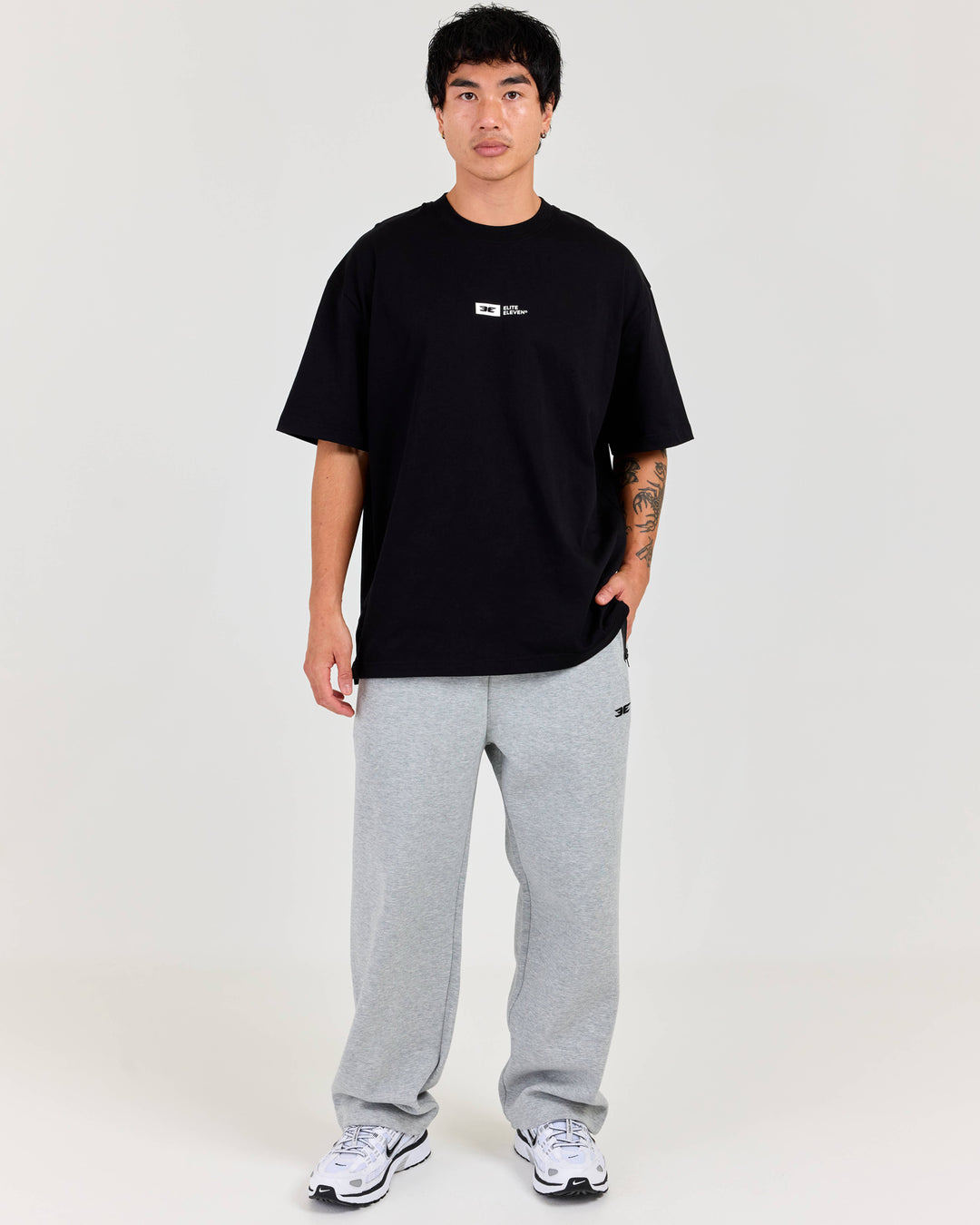Pro Tech Straight Leg Pant - Mid Grey