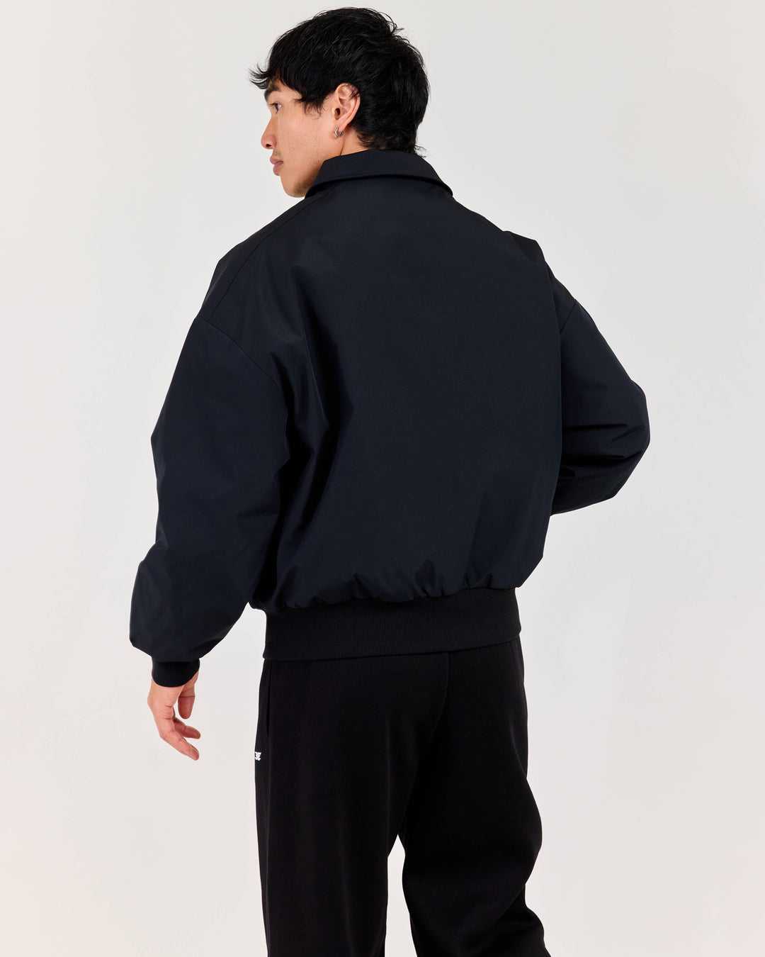 Men's Bomber Jacket  - Black
