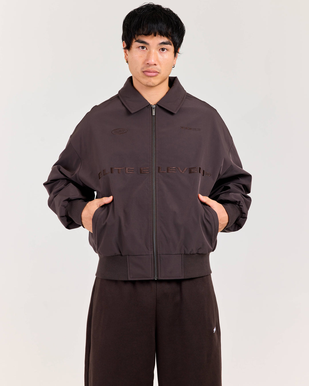Men's Bomber Jacket  - Coffee Bean