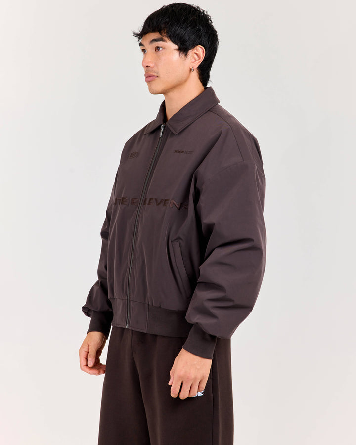 Men's Bomber Jacket  - Coffee Bean
