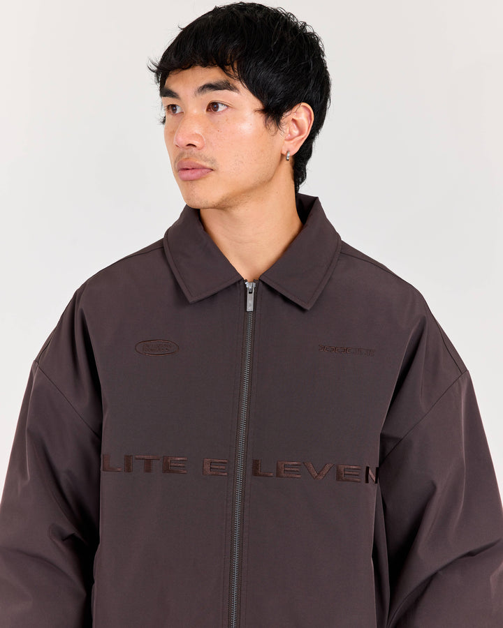Men's Bomber Jacket  - Coffee Bean