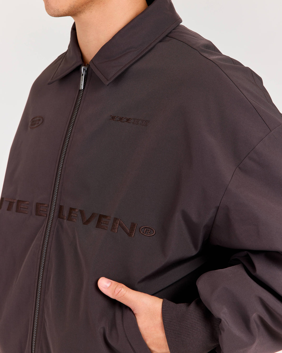 Men's Bomber Jacket  - Coffee Bean