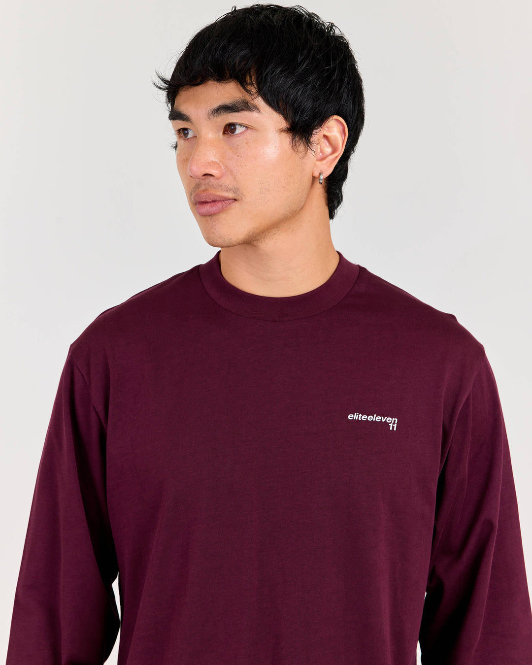Mens Long Sleeve - Plum