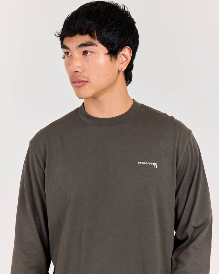 Mens Long Sleeve - Dark Olive