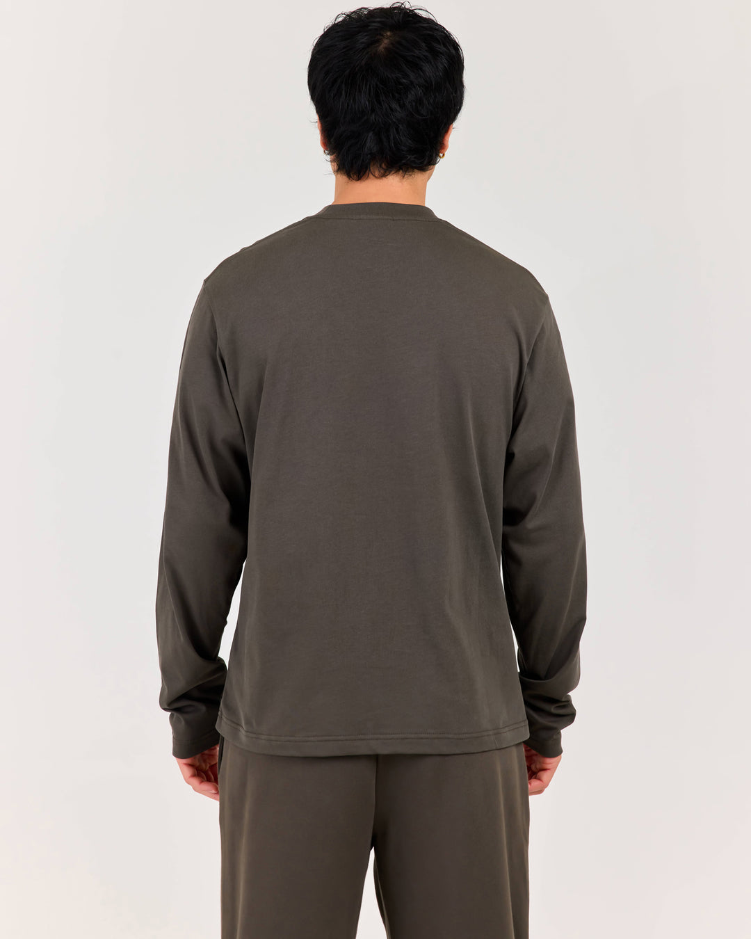 Mens Long Sleeve - Dark Olive