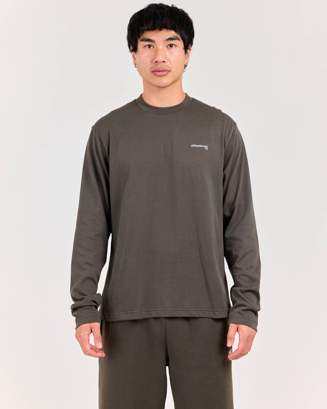 Mens Long Sleeve - Dark Olive