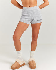 Elite 11 Knitted Shorts - Grey Marle