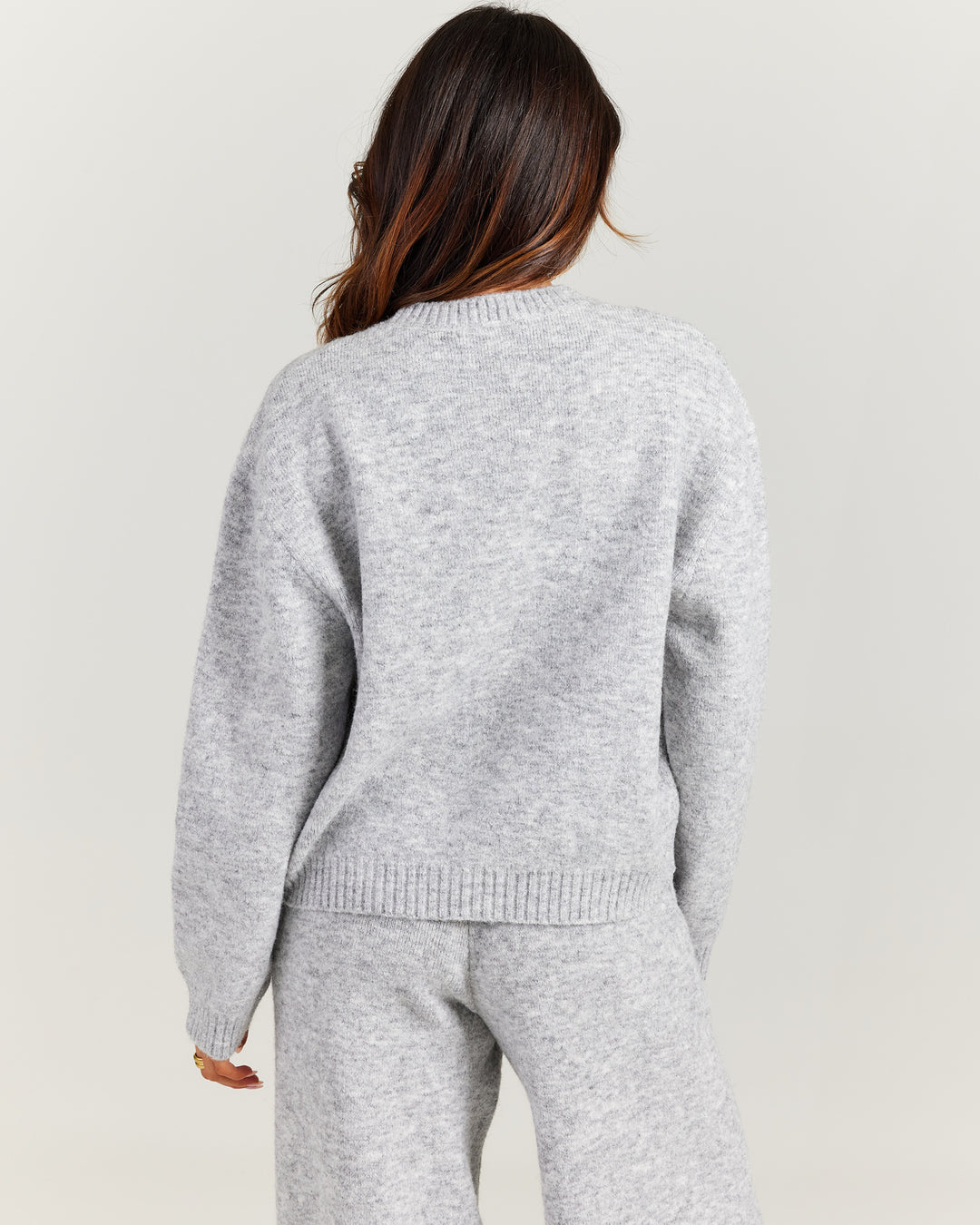 Elite 11 Knitted Crewneck - Grey Marle