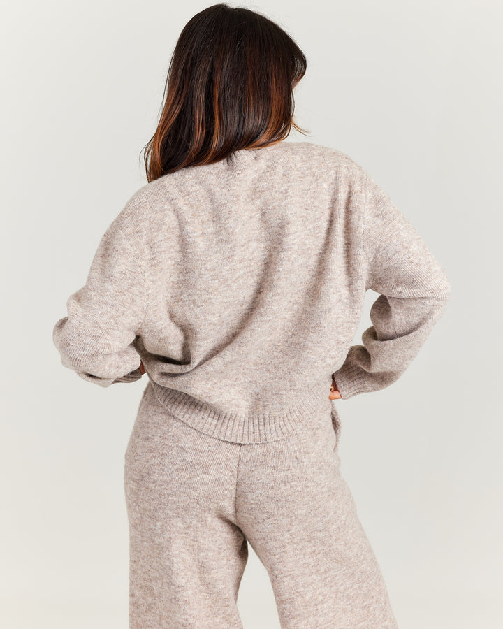 Elite 11 Knitted Crewneck - Taupe