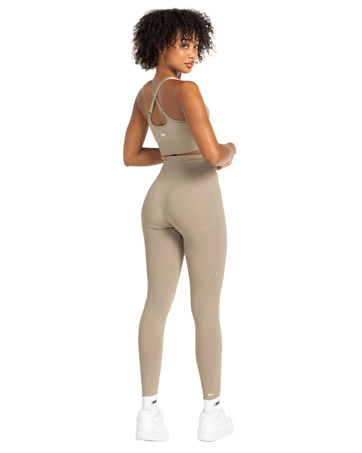 Elite Seamless V2 Leggings - Beige