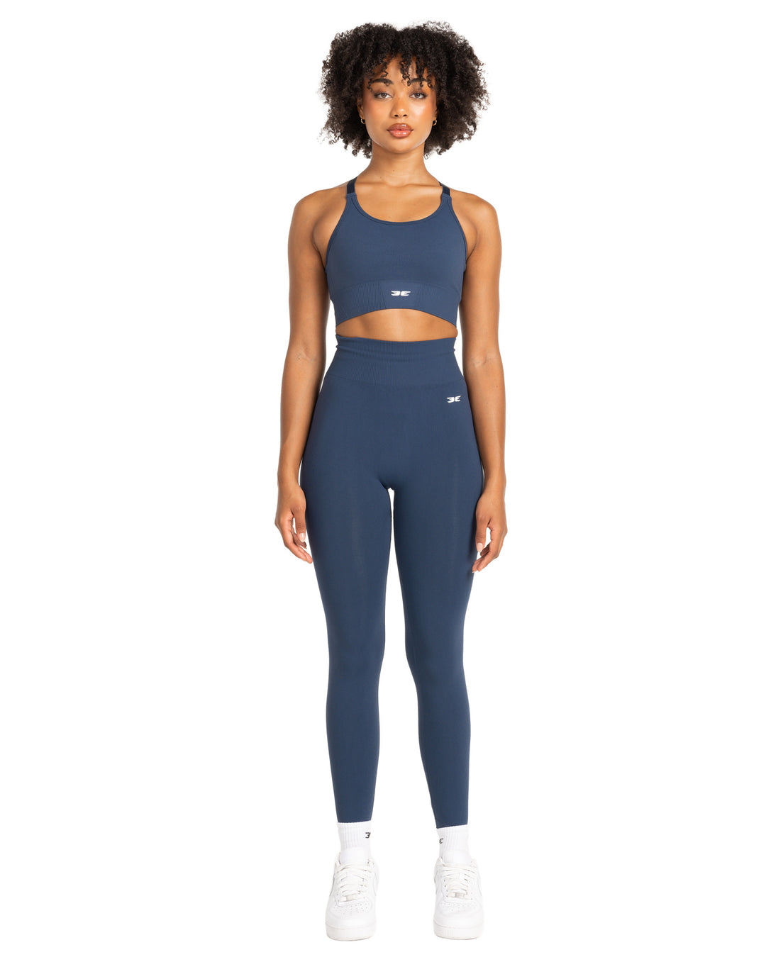 Elite Seamless V2 Leggings - Navy (Subtle Scrunch)