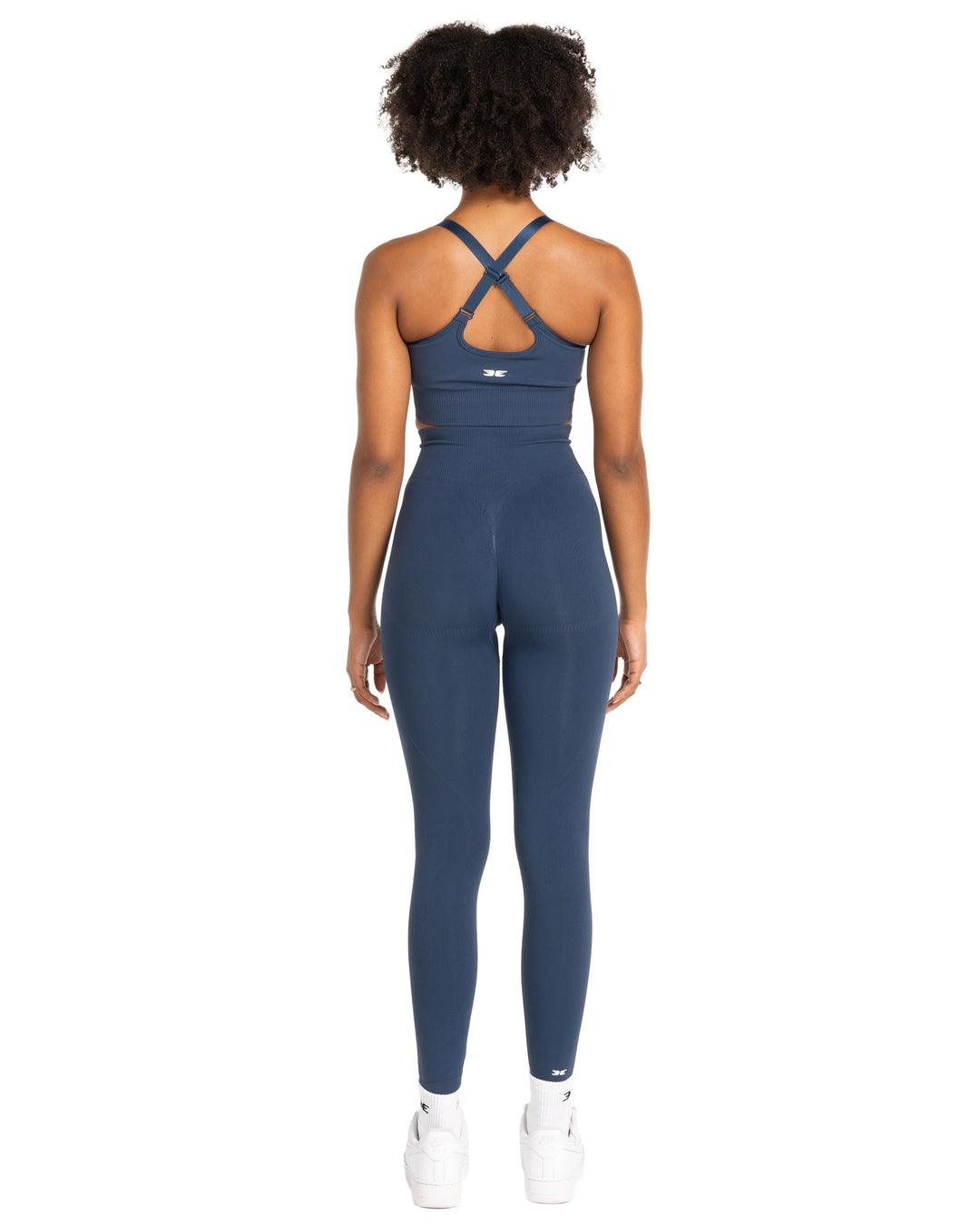 Elite Seamless V2 Leggings - Navy (Subtle Scrunch)