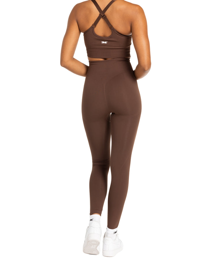 Elite Seamless V2 Leggings - Chocolate