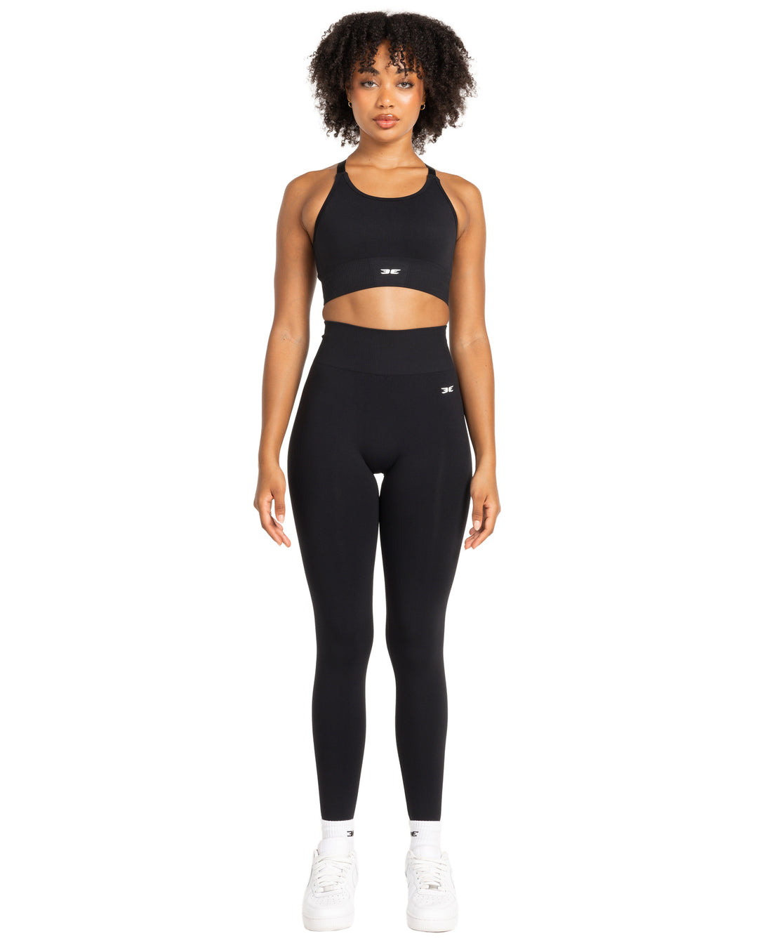 Elite Seamless V2 Leggings - Black (Subtle Scrunch)