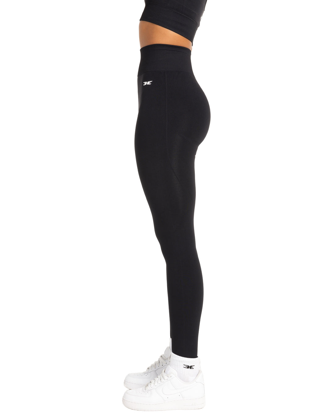 Elite Seamless V2 Leggings - Black (Subtle Scrunch)