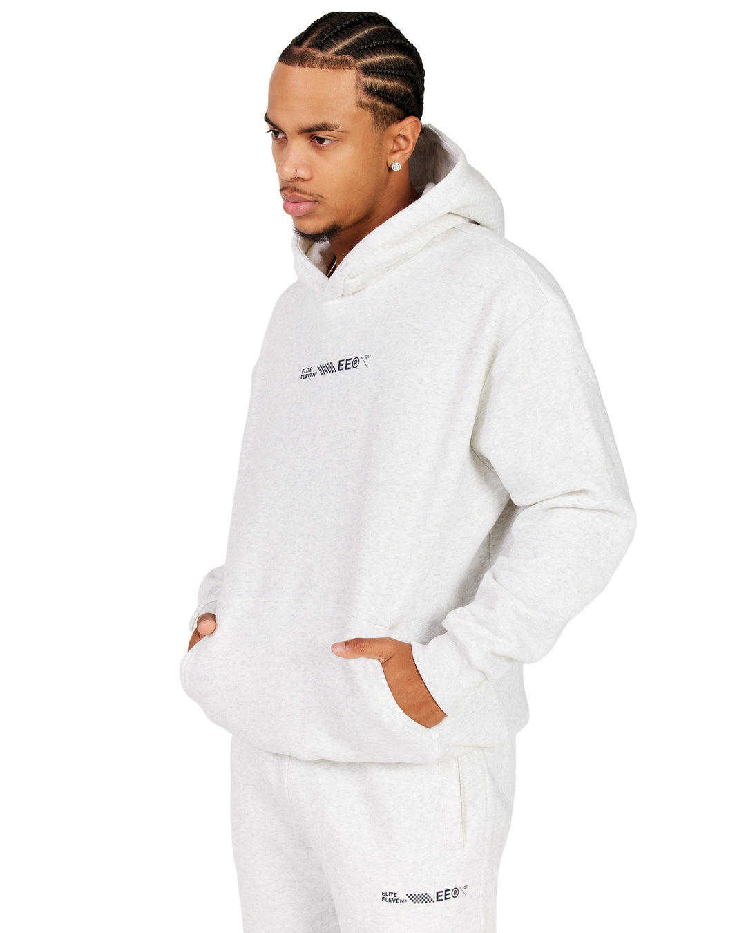 Capital V2 Hoodie - Polar Grey