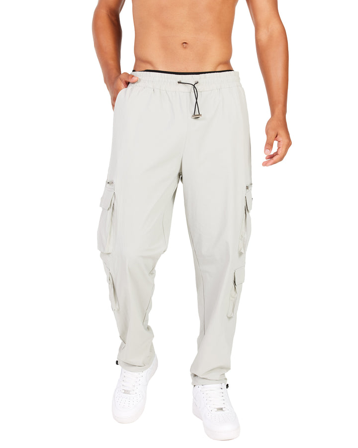 Men's Utility Cargo Pants - Light Grey