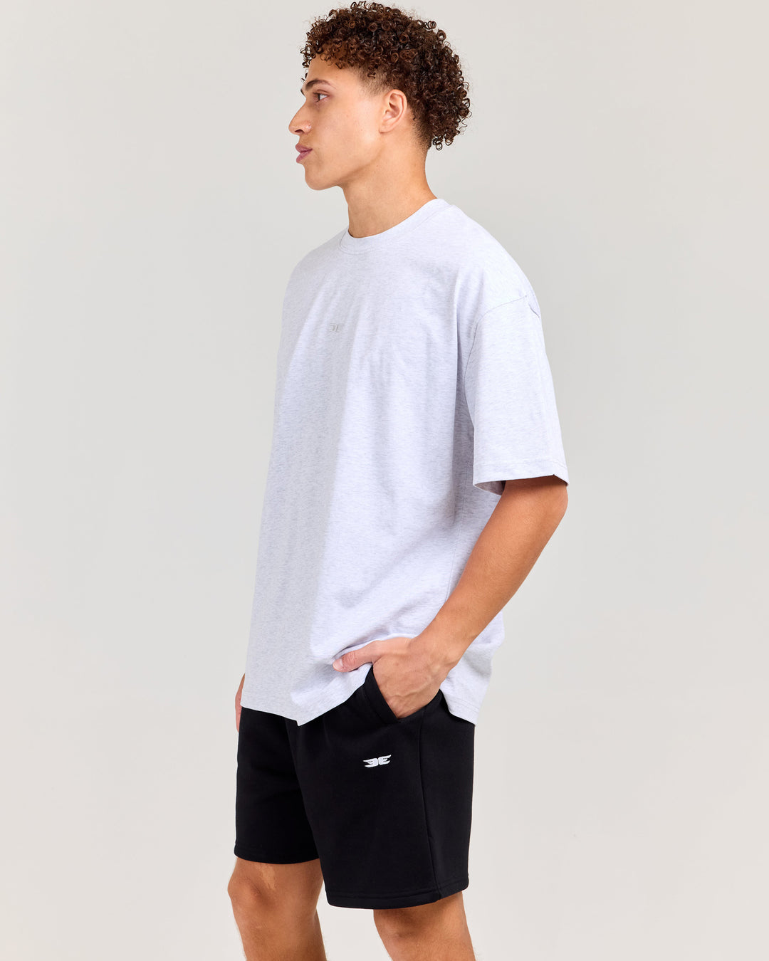 V3 Oversized Classic Tee - Polar Grey